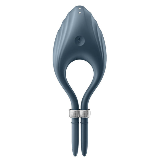 Satisfyer - Vibrateur Anneau Duelist Gris