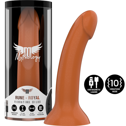 Mythology - Rune Royal Dildo M - Vibrateur Watchme Technologie Sans Fil Compatible - MYTHOLOGY FANTASY DILDO | sextoys, vibrateurs, télécommande | Dimensions : 265