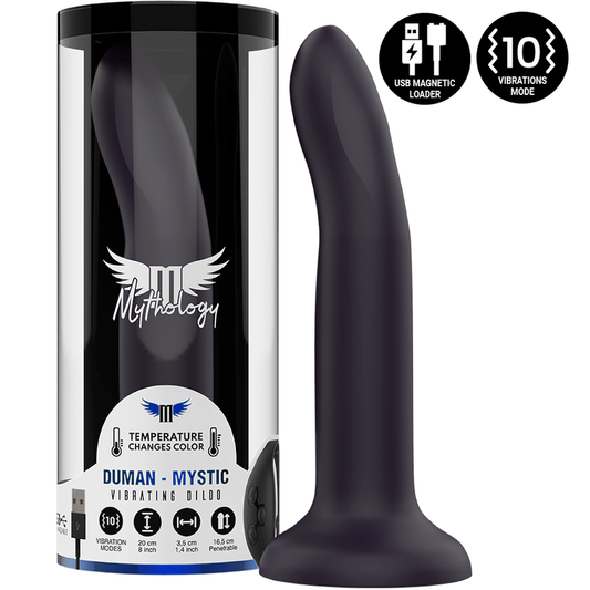 Mythology - Duman Mystic Dildo L - Vibrateur Compatible Avec La Technologie Sans Fil Watchme - MYTHOLOGY FANTASY DILDO | sextoys, vibrateurs, télécommande | Dimensions : 332