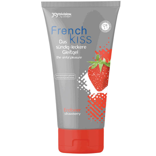 Joydivision French Kiss - Gel Sexuel Oral À La Fraise - JOYDIVISION FRENCH KISS | pharmacie, pour le sexe oral | Dimensions : 98