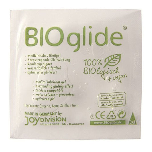 Joydivision Bioglide - Lubrifiant Liquide Monodose 3 Ml - JOYDIVISION BIOGLIDE | pharmacie, lubrifiants, une seule dose | Dimensions : 10
