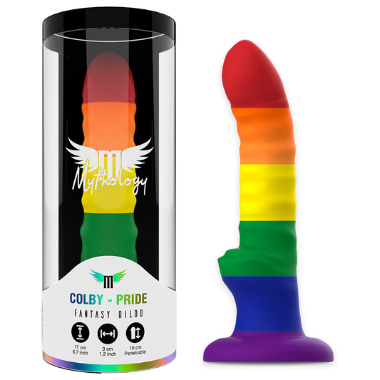 Mythology - Son Gode Colby Pride - MYTHOLOGY FANTASY DILDO | sextoys, jouets sexuels pour hommes, divers masturbateurs | Dimensions : 210