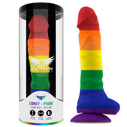 Mythology - Gode Corey Pride L - MYTHOLOGY FANTASY DILDO | sextoys, jouets sexuels pour hommes, divers masturbateurs | Dimensions : 316