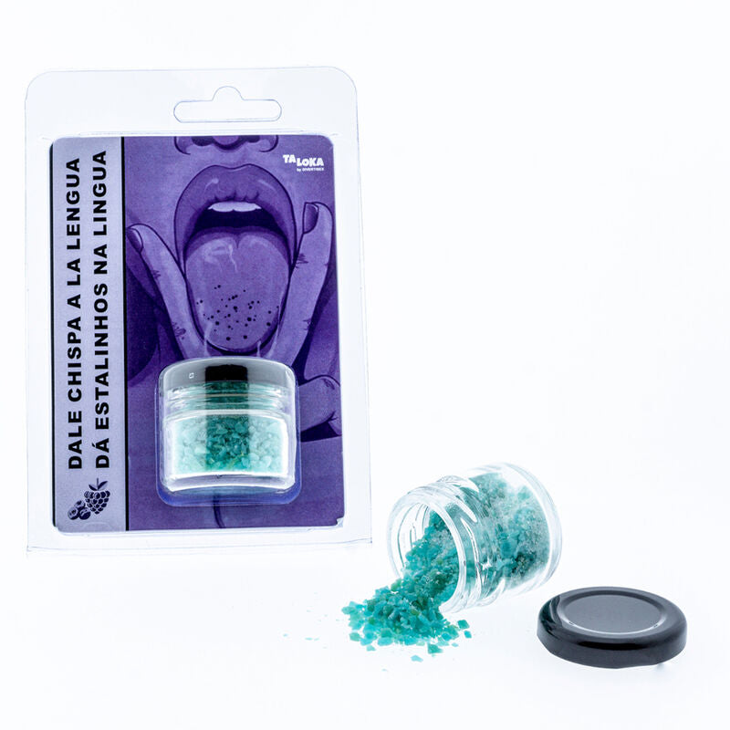 Taloka - Pétillant Pour La Langue ! Baisers Magiques Framboise Bleue - TALOKA | pharmacie, pour le sexe oral | Dimensions : 90