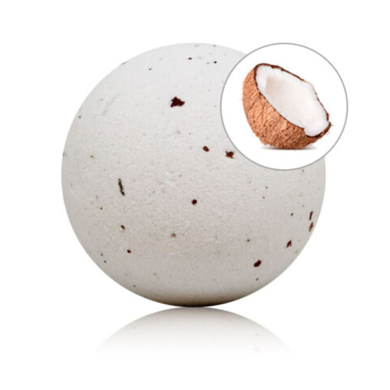 Taloka - Bombe De Bain Parfumée Noix De Coco Et Pétales De Rose - TALOKA | pharmacie, pour la salle de bain | Dimensions : 150