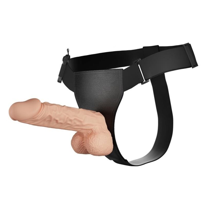 Baile - Harnais De Ultra Passionnée 24 Cm Naturel - BAILE HARNESS COLLECTION | sextoys, harnais, harnais sans vibrations | Dimensions : 595