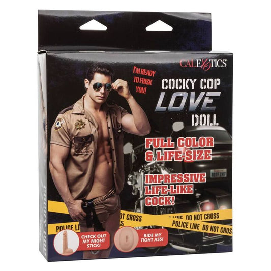 Calexotics - Poupée Damour Cocky Cop - CALEXOTICS | sextoys, poupées gonflables | Dimensions : 636