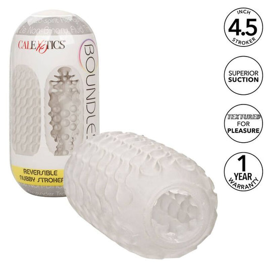 Calexotics - Stroker Nubby Réversible - CALEXOTICS | sextoys, jouets sexuels pour hommes, vagins avec vibration | Dimensions : 190