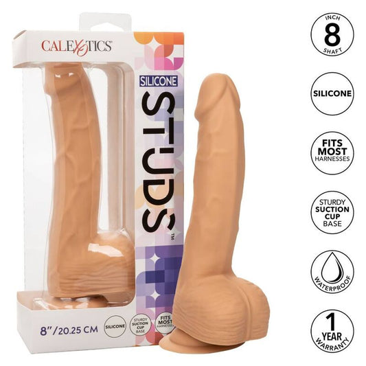 Calexotics - Clous En Silicone 20.32 Cm Peau - CALEXOTICS | sextoys, godes sans vibration | Dimensions : 666