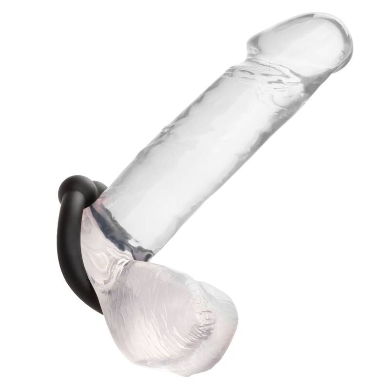 Calexotics - Bague Musculaire Alpha Noir - CALEXOTICS | sextoys, jouets sexuels pour hommes, accessoires de pénis, anneaux de pénis, cockrings sans vibration | Dimensions : 68