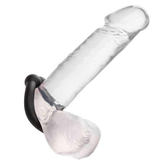 Calexotics - Bague Musculaire Alpha Noir - CALEXOTICS | sextoys, jouets sexuels pour hommes, accessoires de pénis, anneaux de pénis, cockrings sans vibration | Dimensions : 68