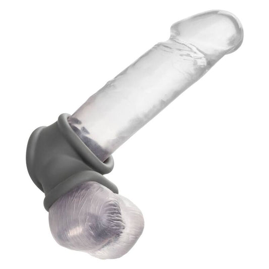 Calexotics - Bague Alpha Precision Gris - CALEXOTICS | sextoys, jouets sexuels pour hommes, accessoires de pénis, anneaux de pénis, cockrings sans vibration | Dimensions : 86