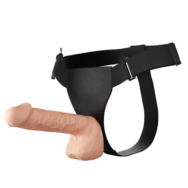 Baile - Harnais De Ultra Passionnée 26 Cm Naturel - BAILE HARNESS COLLECTION | sextoys, harnais, harnais sans vibrations | Dimensions : 685