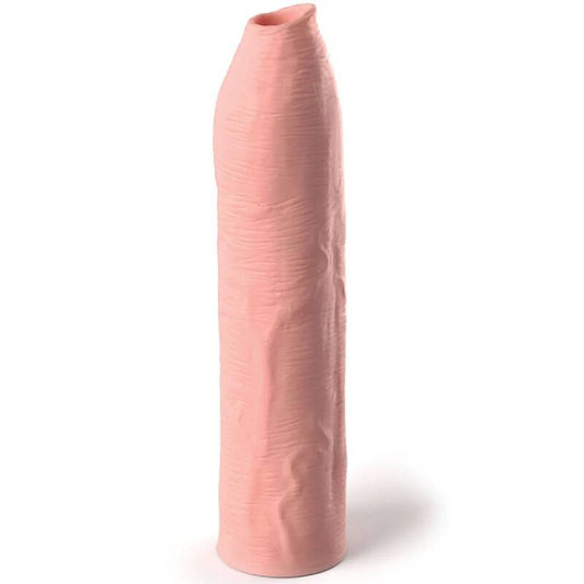 Fantasy X- Tensions - Pipedreams Extension Manchon Non Coupe 17,78 Cm Peau - FANTASY X-TENSIONS | sextoys, jouets sexuels pour hommes, accessoires de pénis, manchons péniens sans extension | Dimensions : 196