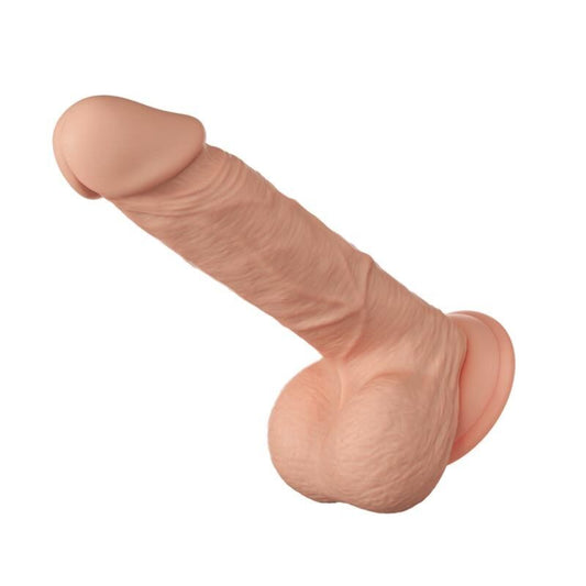Baile - Belle Rencontre Bahamut Gode Réaliste Flexible 21.8 Cm Naturel - BAILE DILDOS | sextoys, godes sans vibration | Dimensions : 420