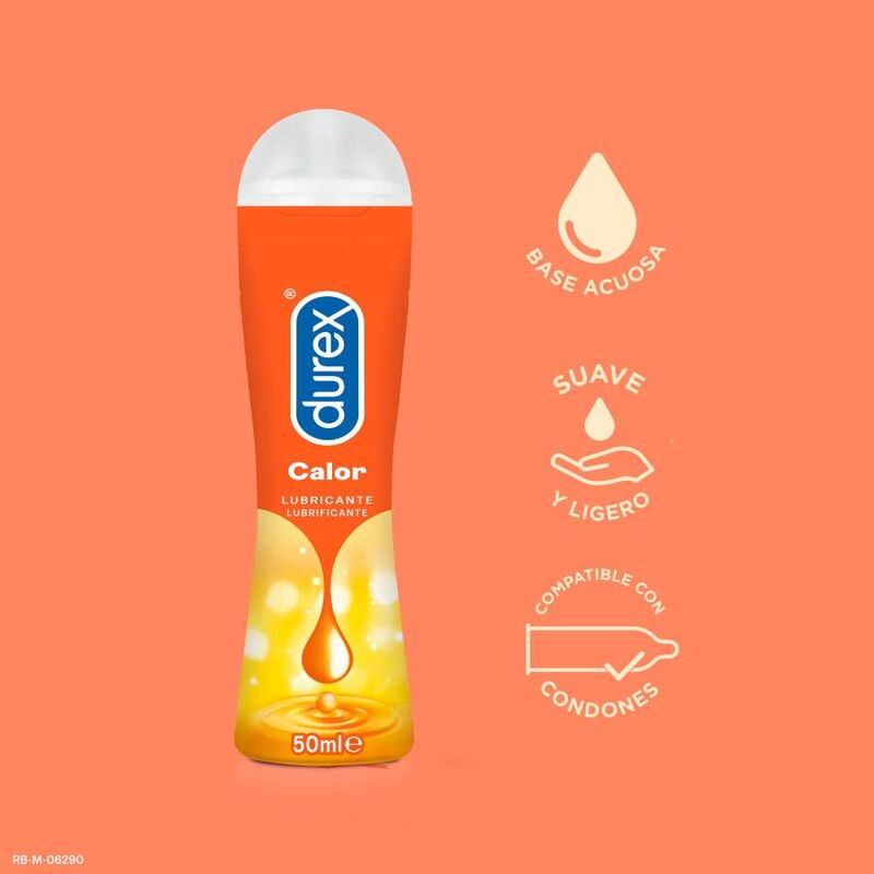 Durex - Lubrifiant Effet Chaleur Durex Play 50 Ml