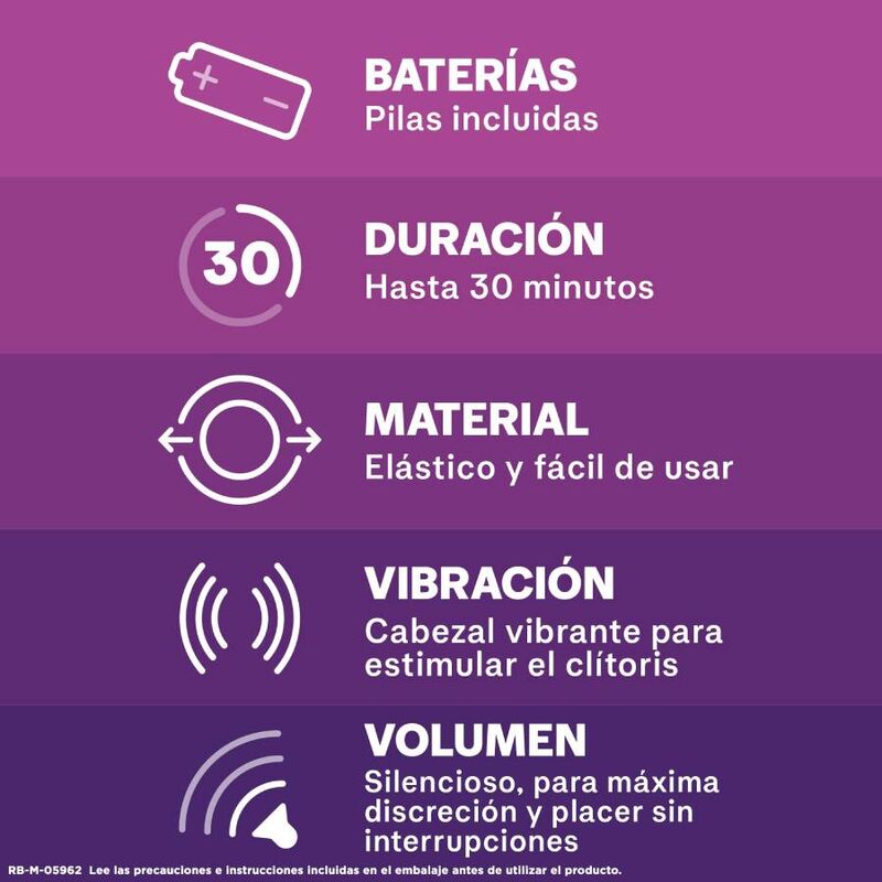 Durex - Anneau Pénis Vibrant Diablillo Intense