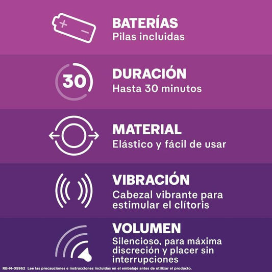 Durex - Anneau Pénis Vibrant Diablillo Intense