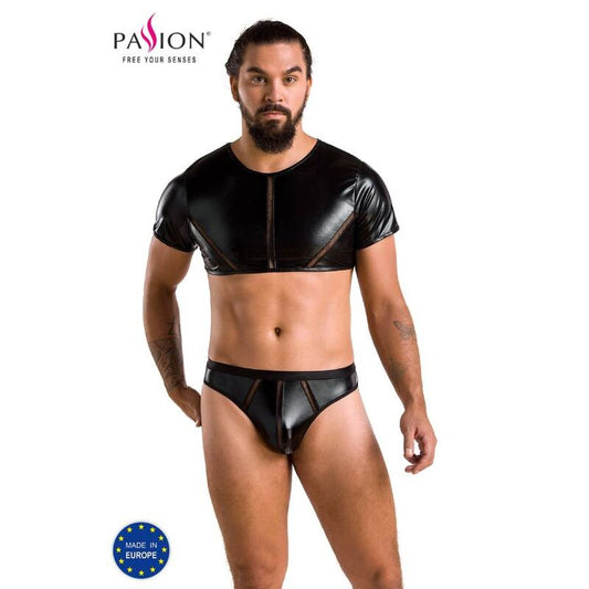 Passion - 057 Ensemble Peter Black L/Xl - PASSION MEN | mode et lingerie, lingerie homme, packs de lingerie pour hommes | Dimensions : 170