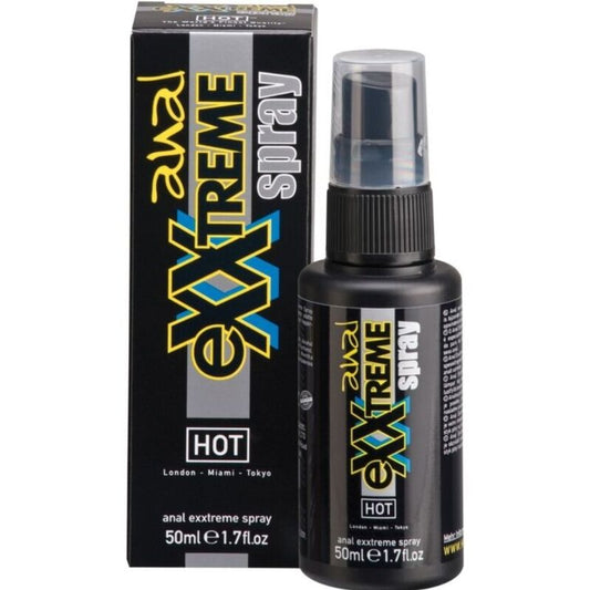 Chaud - Spray Anal Extreme 50Ml - HOT | pharmacie, lubrifiants, anal - sprays ou crèmes relaxants | Dimensions : 82