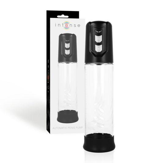 Intense - Pompe Automatique - INTENSE PUMP | sextoys, jouets sexuels pour hommes, accessoires de pénis, pénis agrandisseur pompe | Dimensions : 300