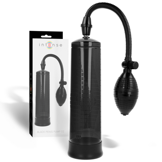 Intense - Escarpins Noir 02 - INTENSE PUMP | sextoys, jouets sexuels pour hommes, accessoires de pénis, pénis agrandisseur pompe | Dimensions : 272