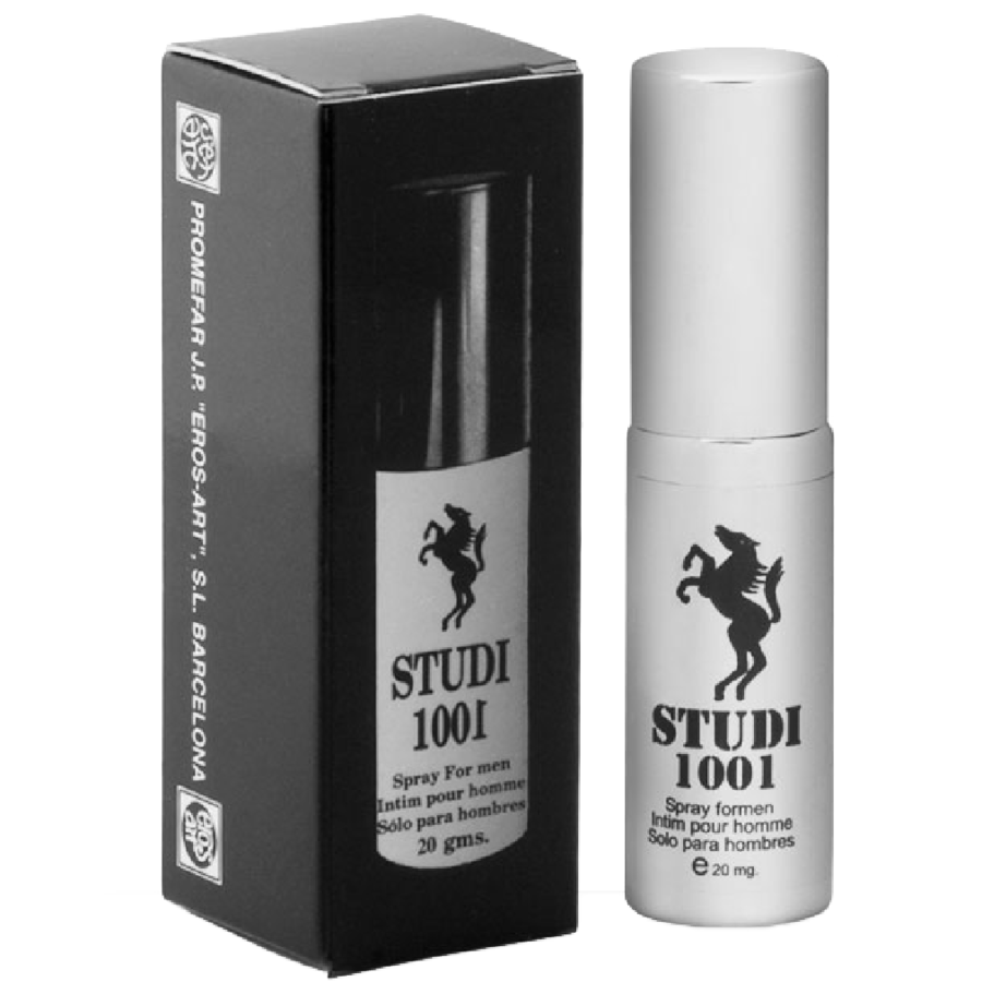 Eros-Art - Studi 1001 Spray Retardant 20 Ml - EROS-ART | pharmacie, stimulants pour garçons, retardants | Dimensions : 45