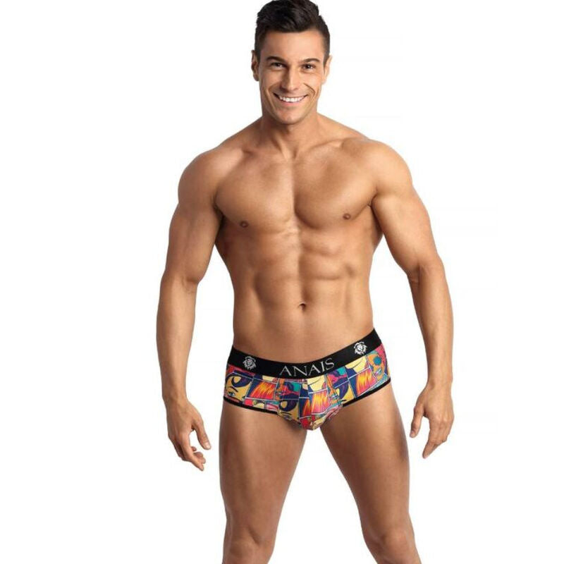 Anais Men - Comics Jock Bikini M - ANAIS MEN JOCK | mode et lingerie, lingerie homme, jockstraps | Dimensions : 74