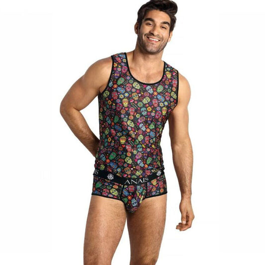 Anais Men - Mexico Top S - ANAIS MEN ACCESORIES | mode et lingerie, lingerie homme, t-shirts pour hommes | Dimensions : 176