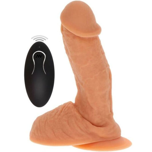 Get Real - Peau De Gode Vibrant En Silicone - GET REAL | sextoys, vibrateurs, vibromasseurs réalistes | Dimensions : 502