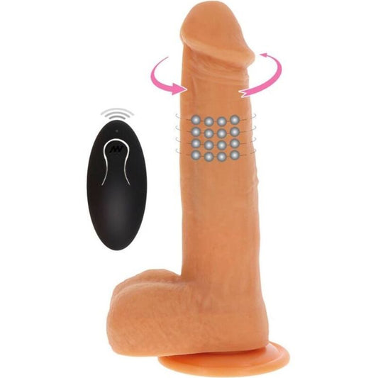 Get Real - Peau De Gode Vibrant  Billes Rotatives - GET REAL | sextoys, vibrateurs, vibromasseurs réalistes | Dimensions : 642