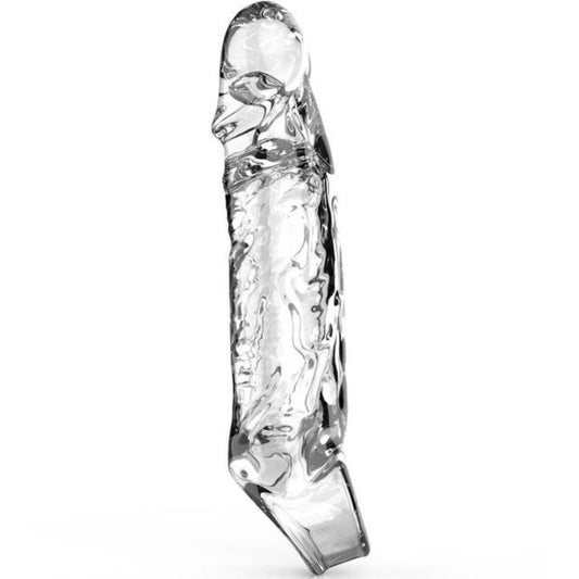Get Real - Manchon Dextension Moyen Transparent - GET REAL | sextoys, jouets sexuels pour hommes, accessoires de pénis, manchons péniens sans extension | Dimensions : 88