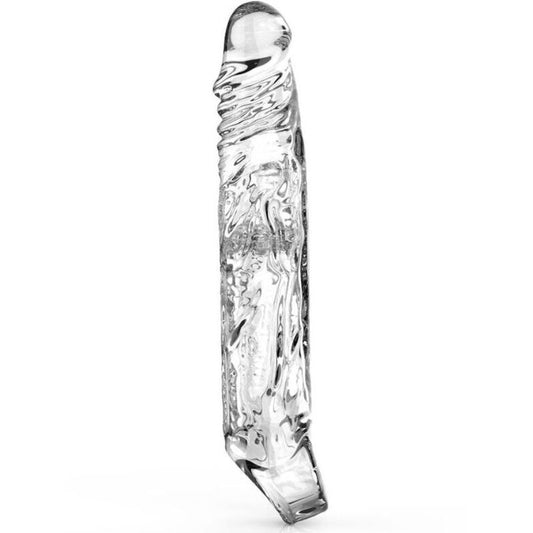 Get Real - Manchon Dextension Xlarge Transparent - GET REAL | sextoys, jouets sexuels pour hommes, accessoires de pénis, manchons péniens sans extension | Dimensions : 178