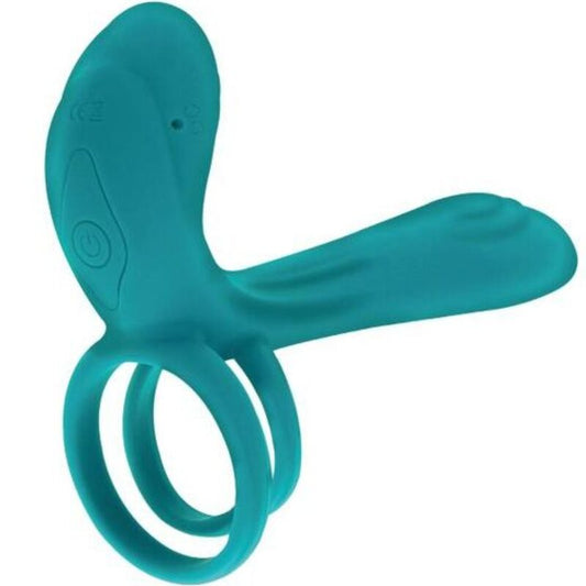 Xocoon - Anneau Vibrateur Couples Vert - XOCOON | sextoys, jouets sexuels pour hommes, accessoires de pénis, anneaux de pénis, cockring avec vibration | Dimensions : 186