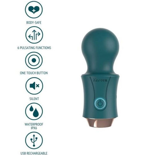 Xocoon - La Baguette Du Voyageur Verte - XOCOON | sextoys, jouets pour femmes, stimulateurs, masseuses | Dimensions : 152