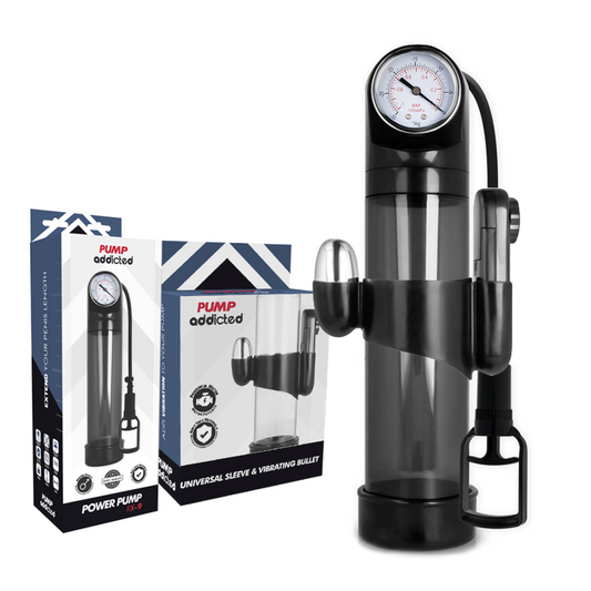 Pump Addicted - Vibrateur Rx9 Noir