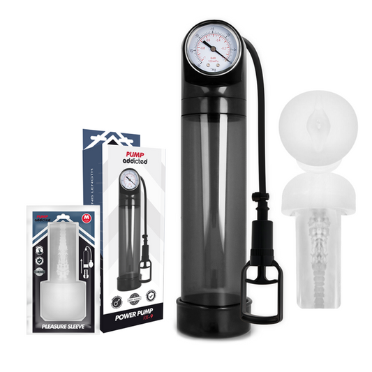 Pump Addicted - Rx9 Noir Avec Masturbateur