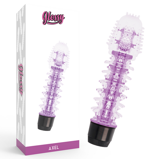 Glossy - Axel Vibrateur Lilas - GLOSSY | sextoys, vibrateurs | Dimensions : 150