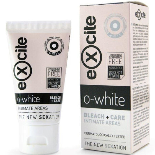 Excite - O White Eau De Javel + Soin Zones Intimes 50 Ml - EXCITE | pharmacie, éclaircissant vaginal | Dimensions : 68