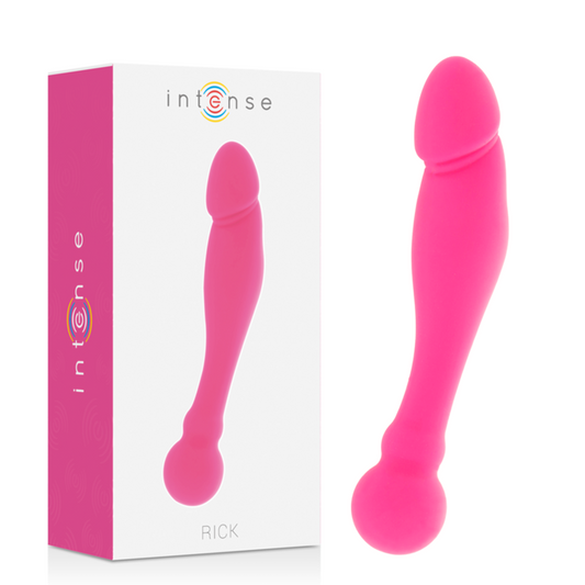 Intense - Silicone Rick Double Rose - INTENSE FUN | sextoys, godes sans vibration, godes point g | Dimensions : 168