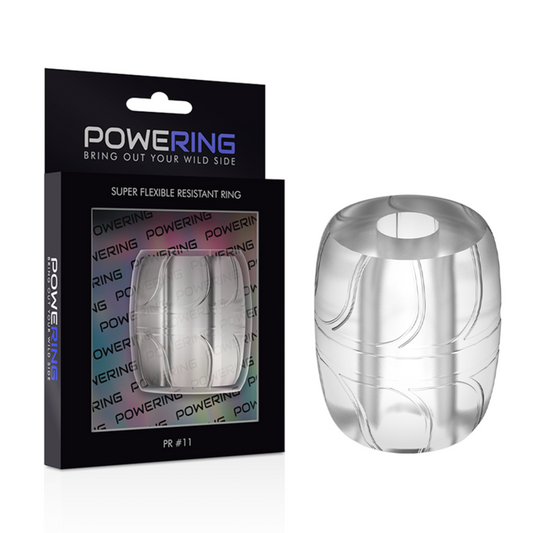 Powering - Anneau Pénis Super Flexible Et Résistant 5 Cm Pr11 Clair