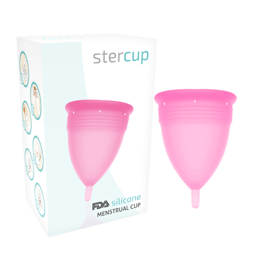 Stercup - Coupe Menstruelle En Silicone Fda Rose - Taille S - STERCUP | pharmacie, coupe vaginale | Dimensions : 30