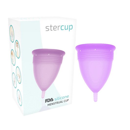 Stercup - Coupe Menstruelle En Silicone Fda Lilas - Taille S - STERCUP | pharmacie, coupe vaginale | Dimensions : 30