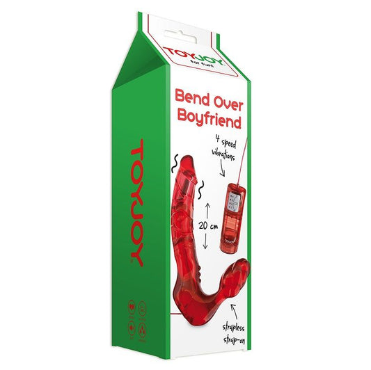 Toyjoy - Se Pencher Sur Petit Ami Vibrant - TOYJOY | sextoys, harnais, harnais sans laisse | Dimensions : 550