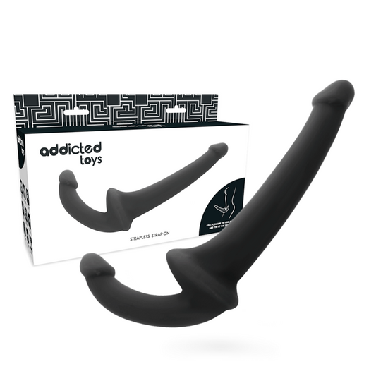 Addicted Toys - Gode Avec Arn S Sans Soujection Noir - ADDICTED TOYS | sextoys, harnais, harnais sans vibrations | Dimensions : 300