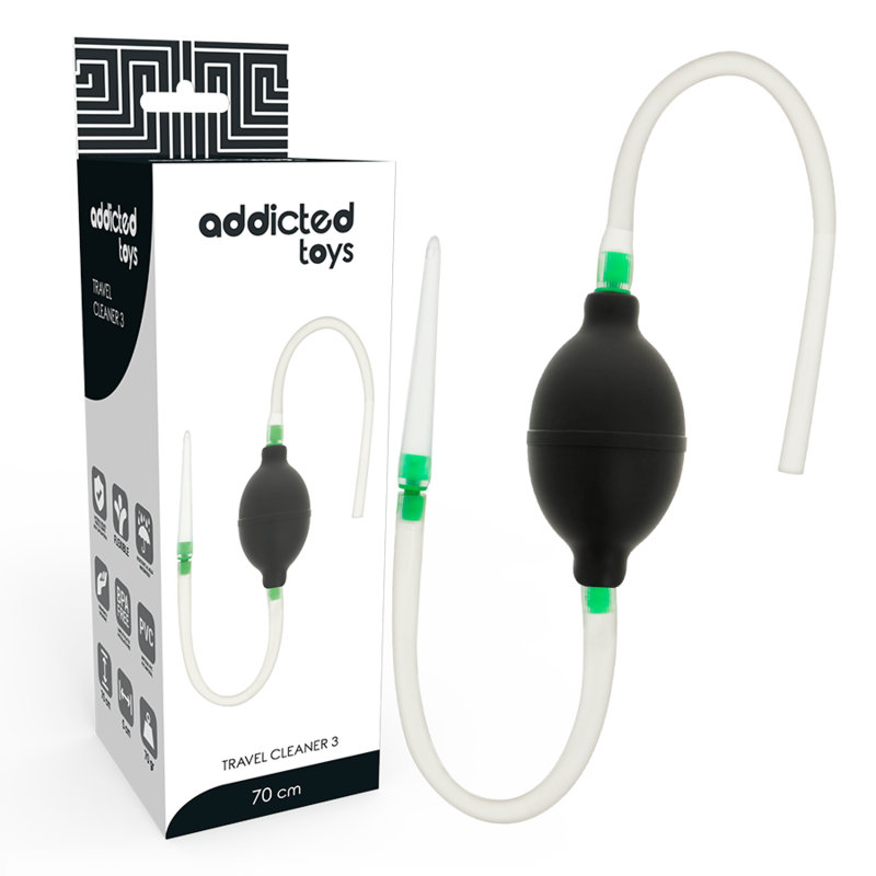 Addicted Toys - Ensemble De Lavage Noir - ADDICTED TOYS | pharmacie, désinfection et entretien, nettoyage intime | Dimensions : 100
