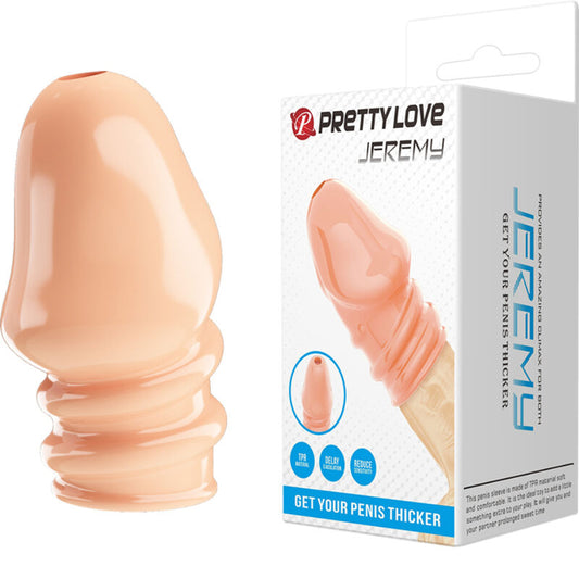 Pretty Love - Jeremy Épaississant Naturel Pour Pénis - PRETTY LOVE MALE | sextoys, jouets sexuels pour hommes, accessoires de pénis, manchons péniens sans extension | Dimensions : 26