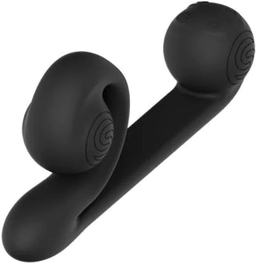 Snail Vibe - Vibrateur Multiaction Noir - SNAIL VIBE | sextoys, vibrateurs, vibrateurs de lapin | Dimensions : 605