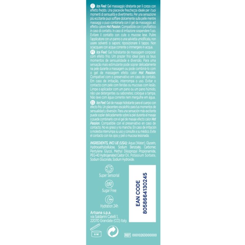 Control - Gel 3 En 1 Sensation De Glace 200 Ml