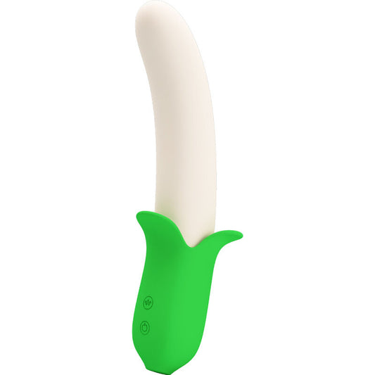 Pretty Love - Banana Knight Super Puissance 7 Vibrations En Silicone - PRETTY LOVE | sextoys, godes sans vibration | Dimensions : 212